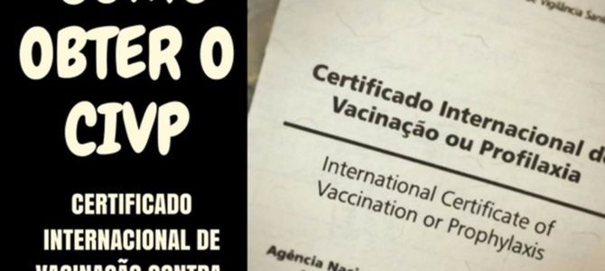 CIVP – Certificado Internacional de Vacinação